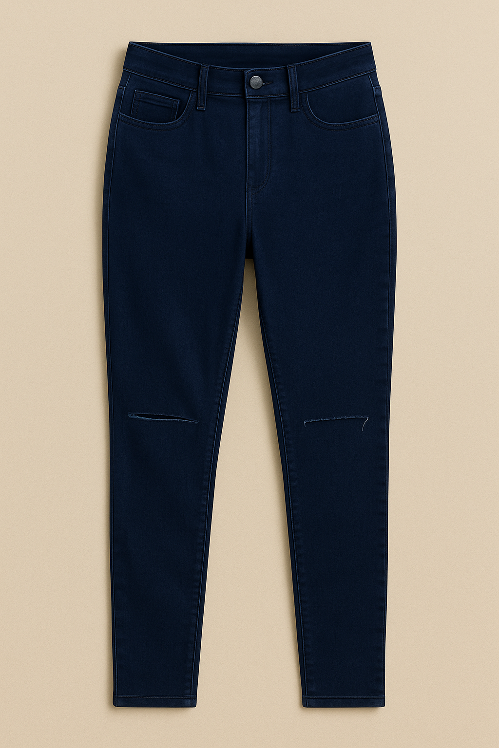 Detention Diva Dark Knee-Cut Skinny Jeans