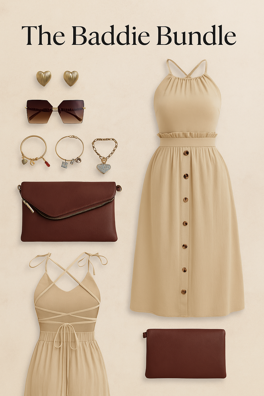 Neutral Babe Button-Up Bundle