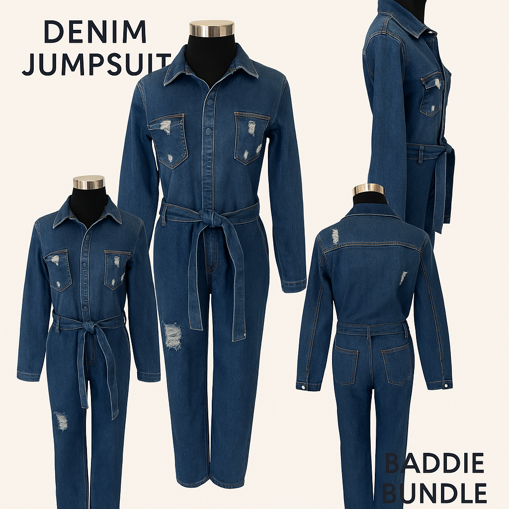 Denim Jumpsuit Bundle – Fall Collection