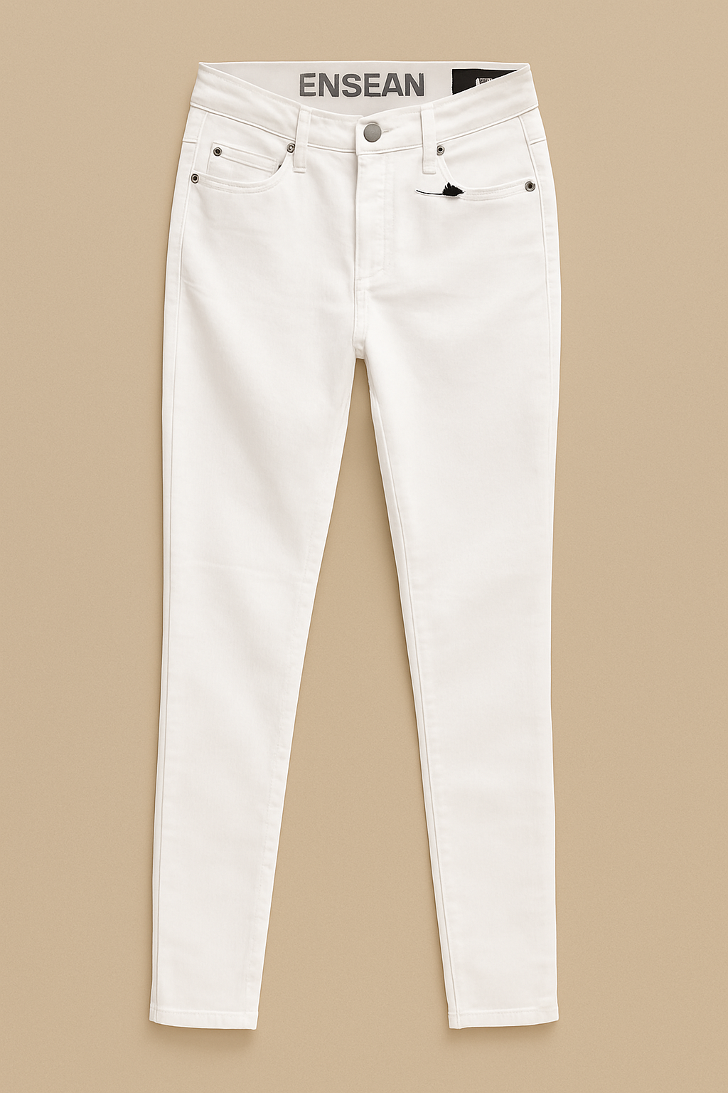 Bliss Babe White Skinny Jeans