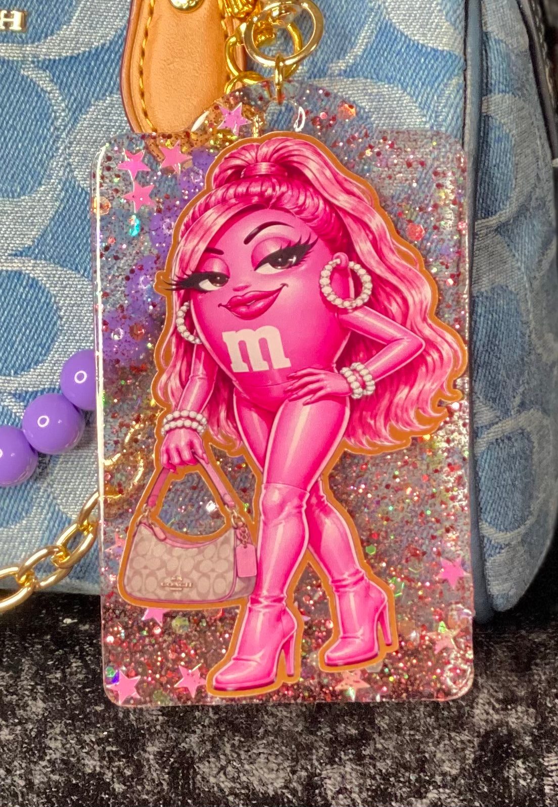 Limited Edition Pink Chocolate Baddie Charm (Only 4 Available)