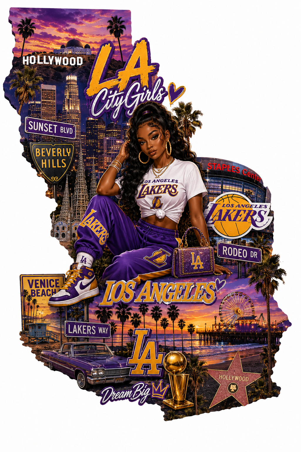 Rep Your City™ | City Girls Edition Bag Charm Collection