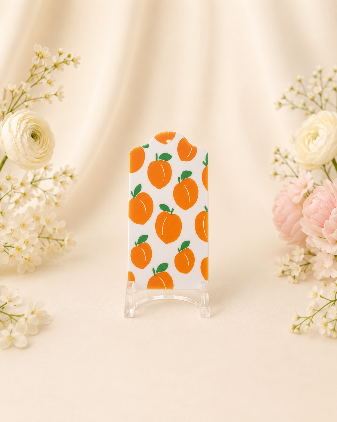 Fruit Print Bag Charm Hang Tags