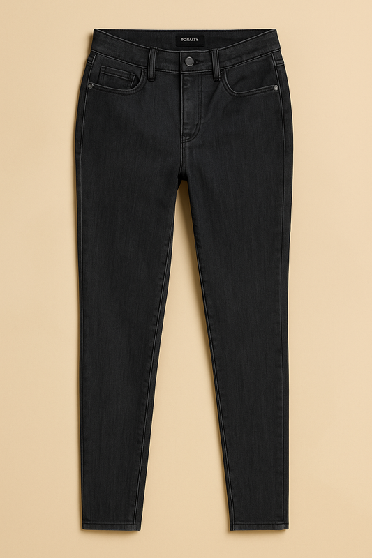 After-School Chic Black Wash Skinny Jeans