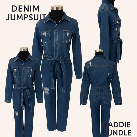 Denim Jumpsuit Bundle – Fall Collection