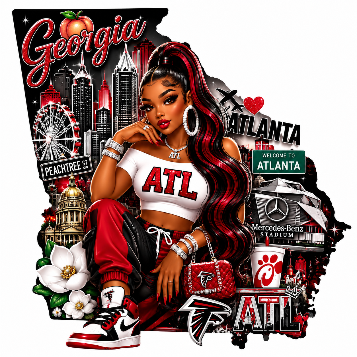 Rep Your City™ | City Girls Edition Bag Charm Collection