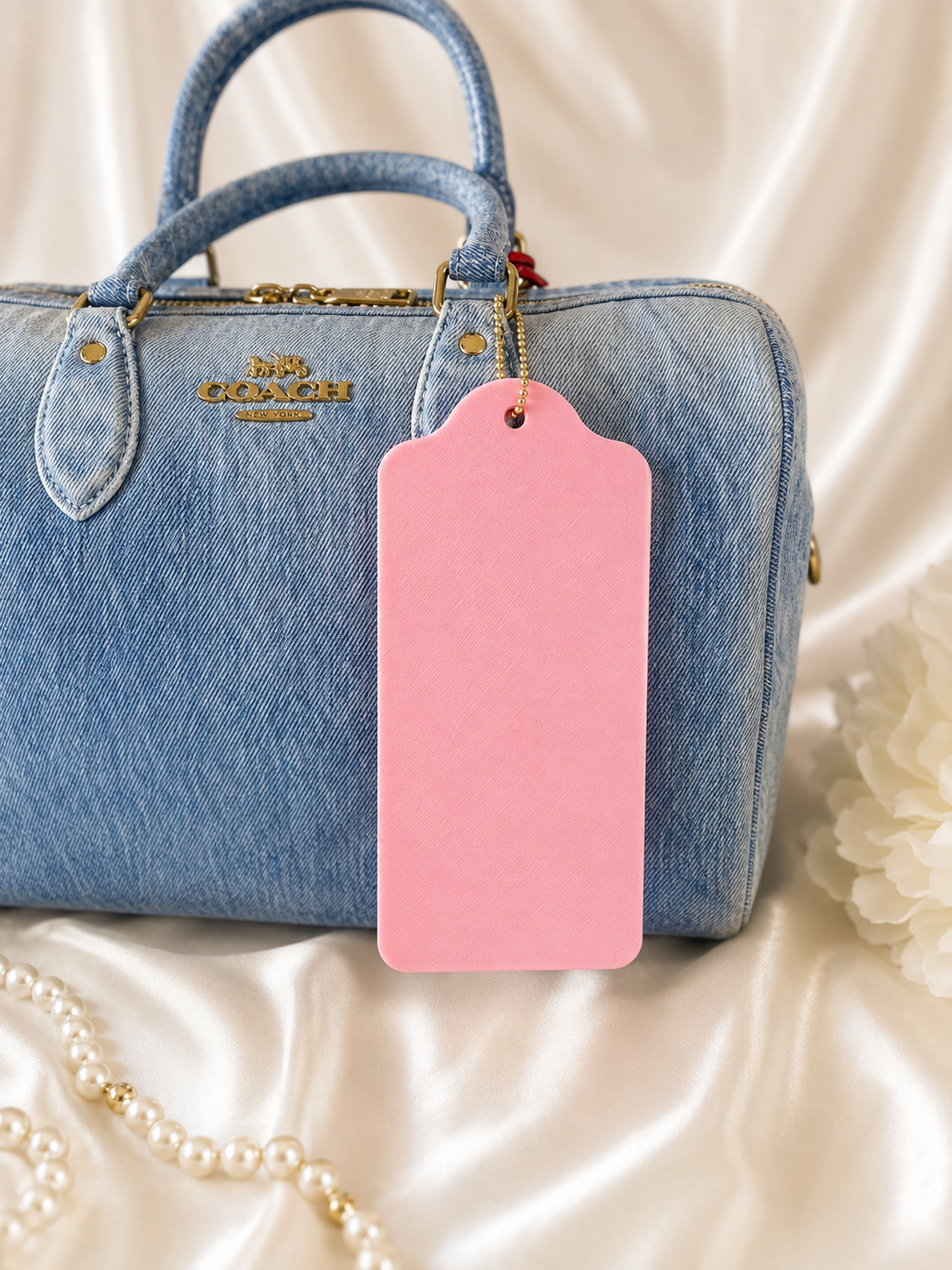Extra Large Statement Hang Tag | Oversized Bag Charm | Dailey Charm
