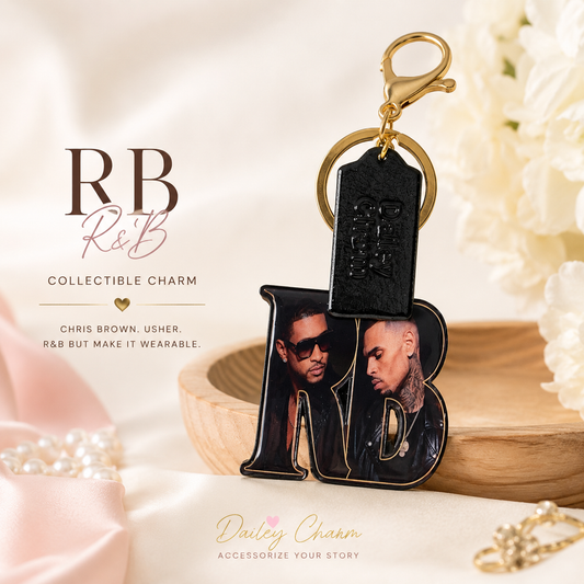 RB Collectible Bag Charm | R&B Inspired Resin Purse Charm