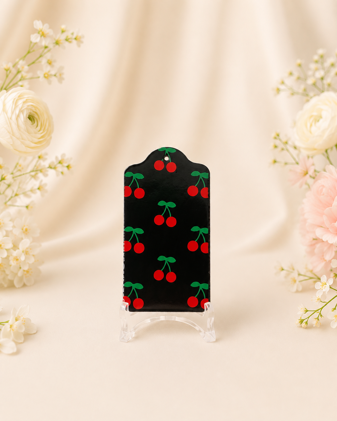 Fruit Print Bag Charm Hang Tags